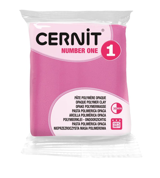 Cernit Polymer Clay 56g | Number One - 922 Fuchsia -