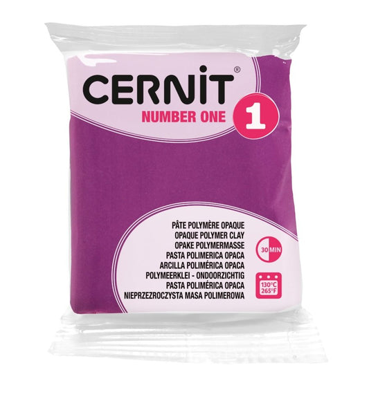 Cernit Polymer Clay 56g | Number One - 962 Purple -