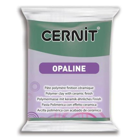 Cernit Polymer Clay 56g | Opaline - 637 Celadon Green - 