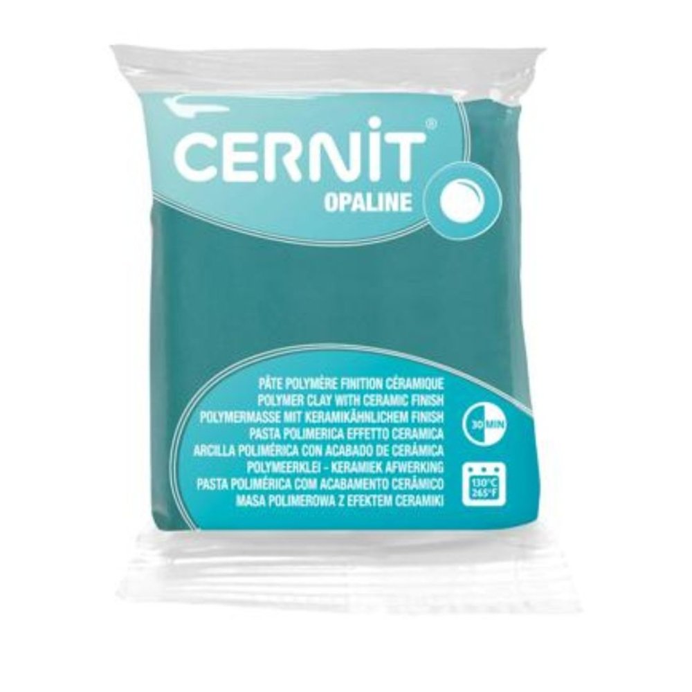 Cernit Polymer Clay 56g | Opaline - 637 Celadon Green - 