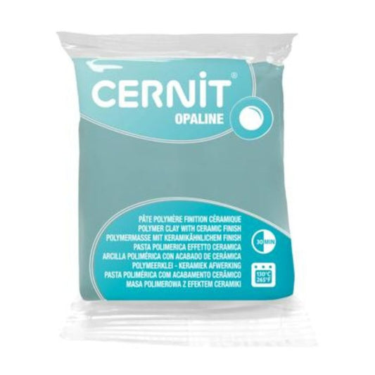 Cernit Polymer Clay 56g | Opaline - 640 Mint Green - 