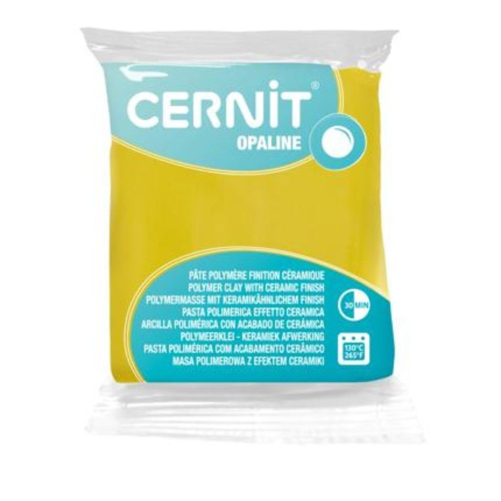 Cernit Polymer Clay 56g | Opaline - 717 Primary Yellow - 