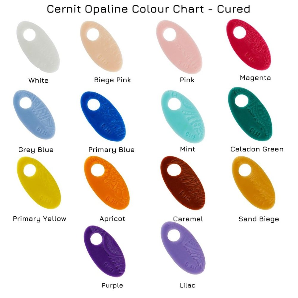 Cernit Polymer Clay 56g | Opaline - 717 Primary Yellow - 