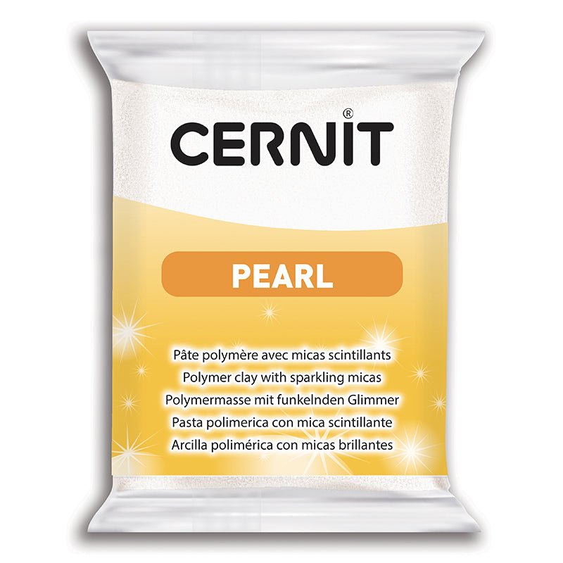Cernit Polymer Clay 56g | Pearl - 085 Pearl White. -