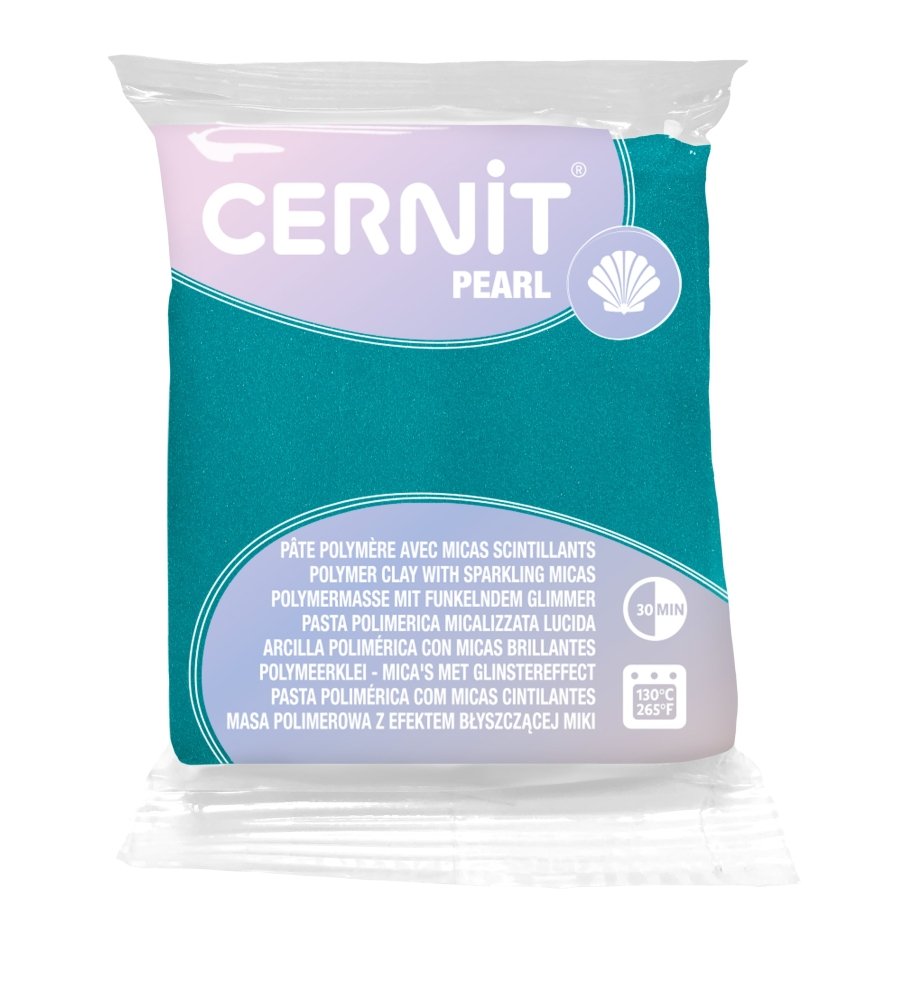Cernit Polymer Clay 56g | Pearl - 600 Green -