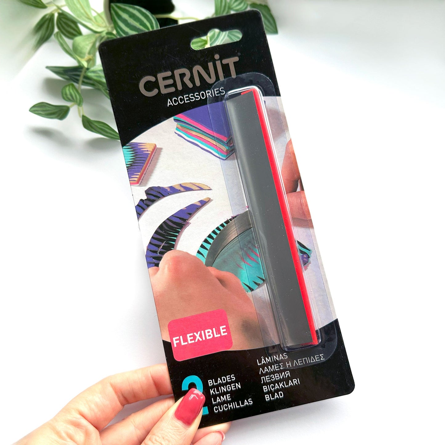 Cernit Slicer Blades | Flexible | Set of Two - for polymer clay