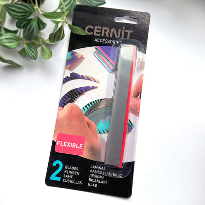 Cernit Slicer Blades | Flexible | Set of Two - for polymer clay