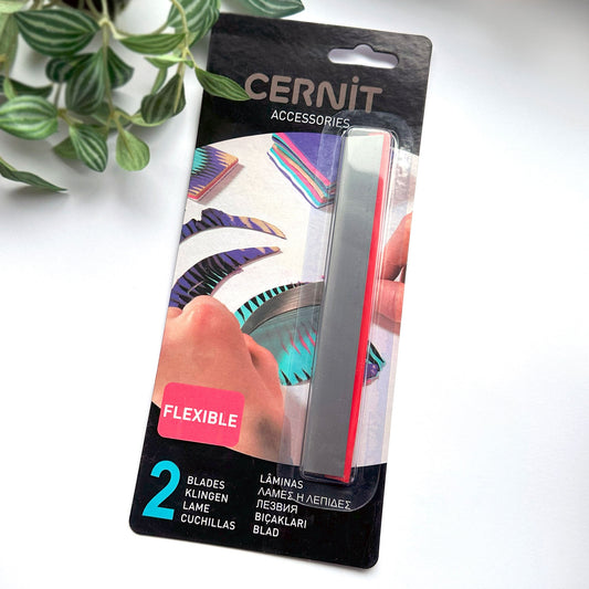 Cernit Slicer Blades | Flexible | Set of Two - for polymer clay