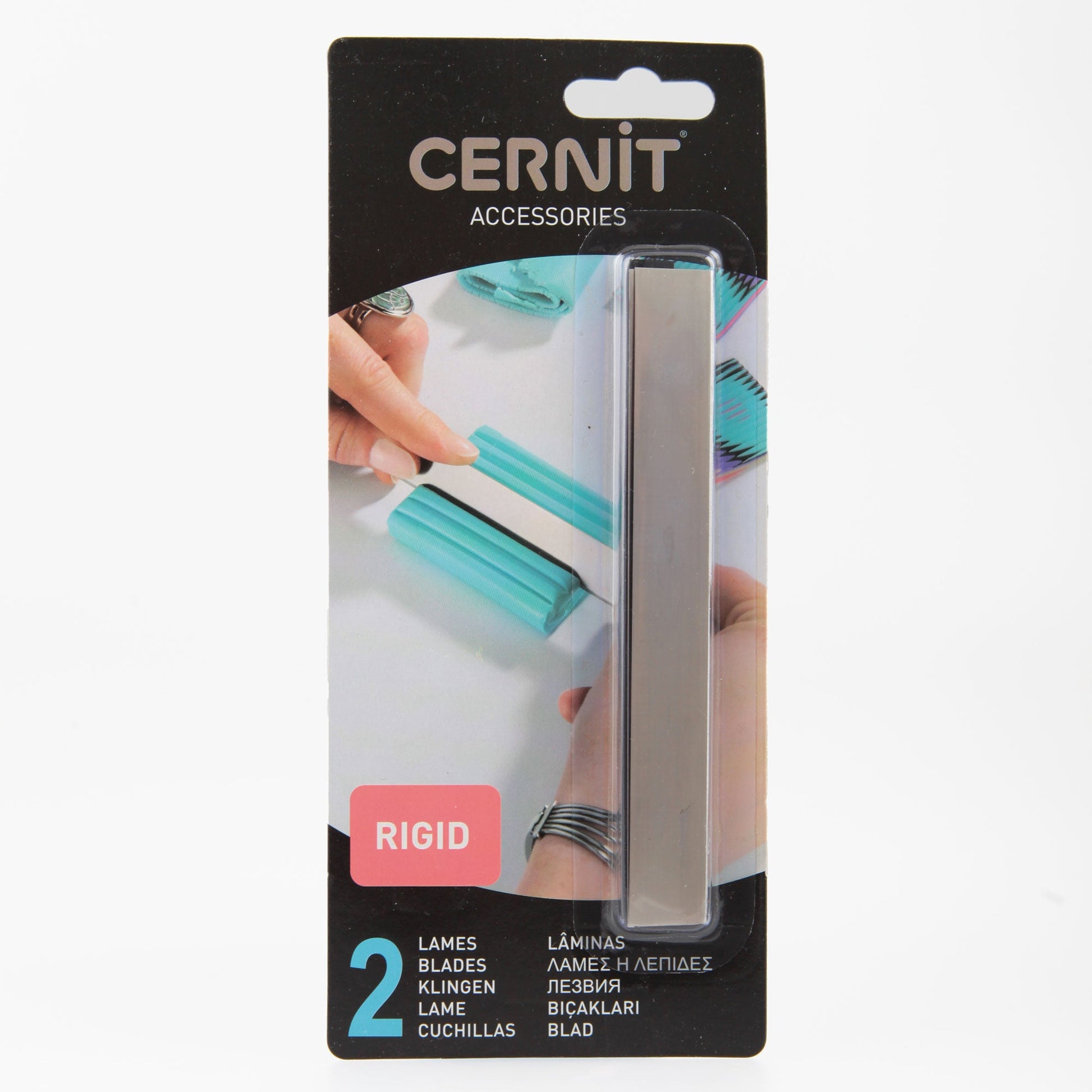 Cernit Slicer Blades | Rigid | Set of Two - for polymer clay