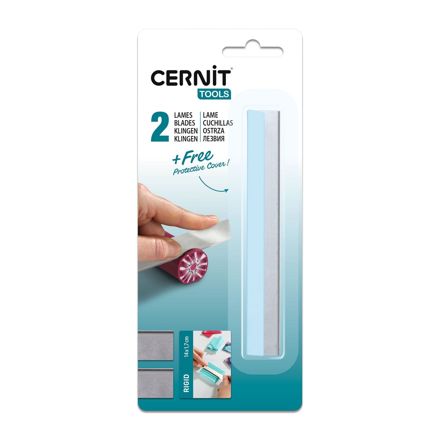 Cernit Slicer Blades | Rigid | Set of Two - 