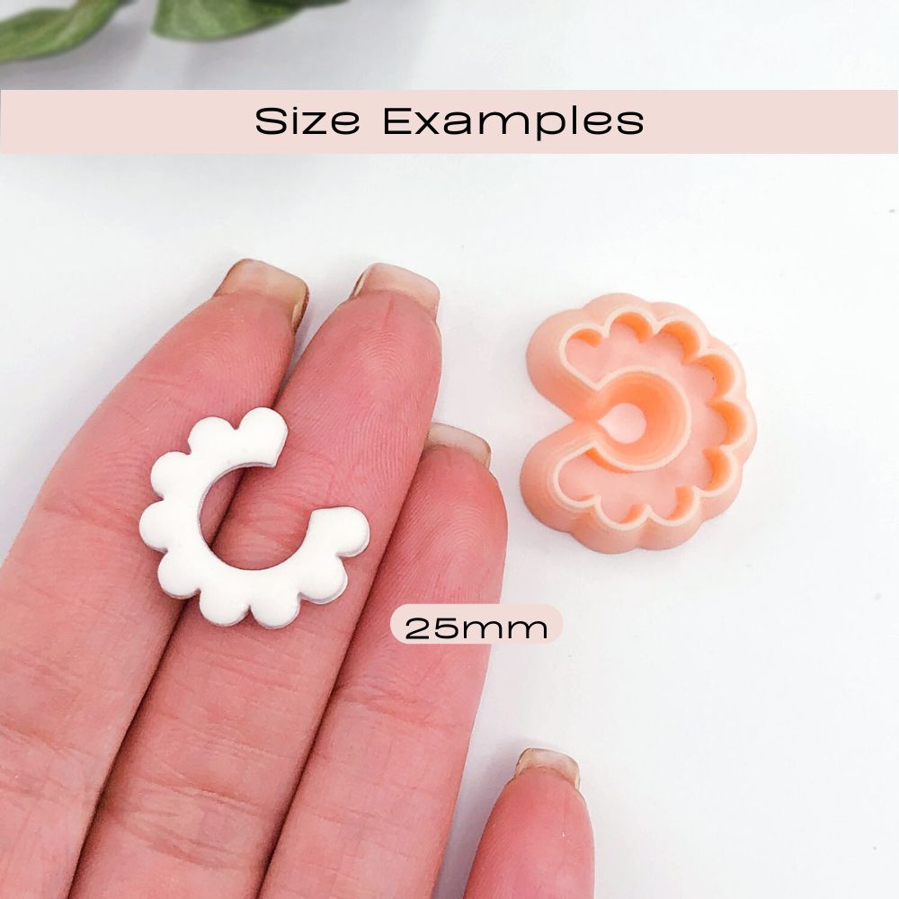 Scalloped  Hoop Clay Cutter