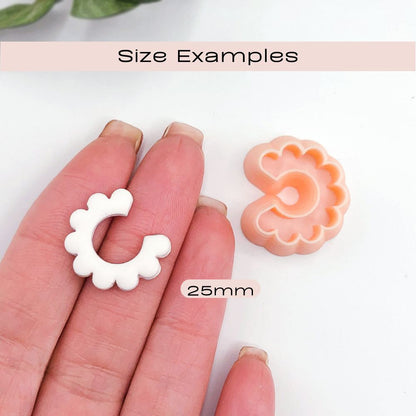 Scalloped  Hoop Clay Cutter