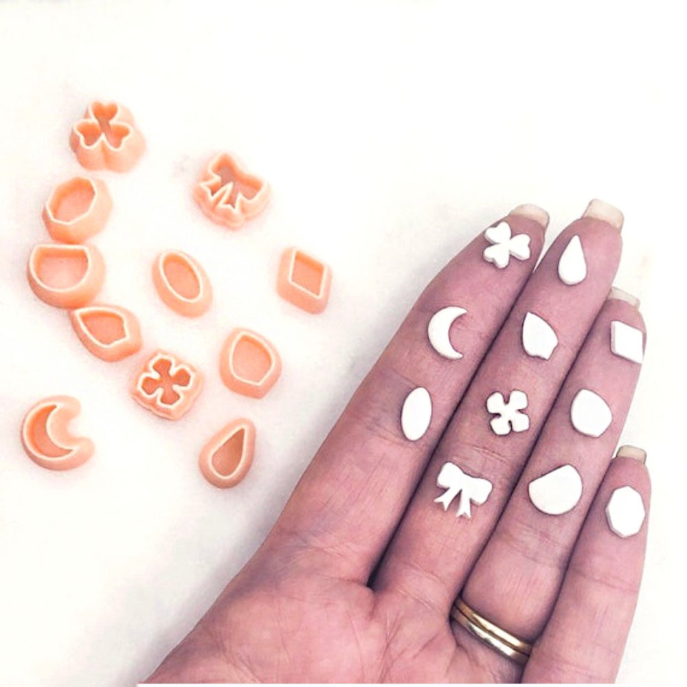 Clay Cutters Mini Size 10mm | Choose Your Set | Mix and Match Bundles - 