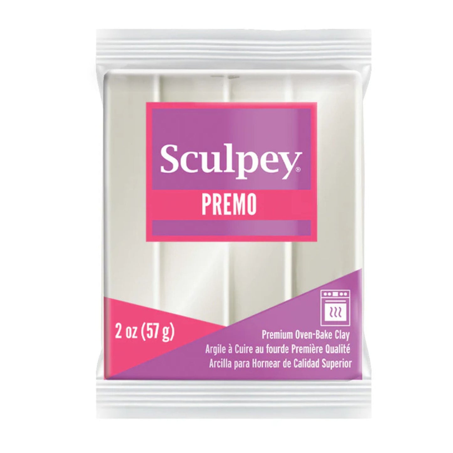 Sculpey Premo Polymer Clay | Pearl - 57g