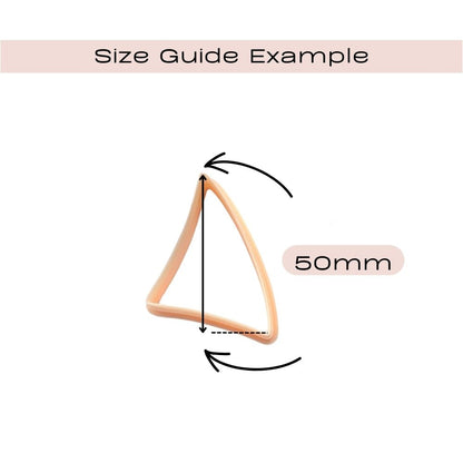 ClayBoutique Clay Cutter (35) | Abstract Triangle - 