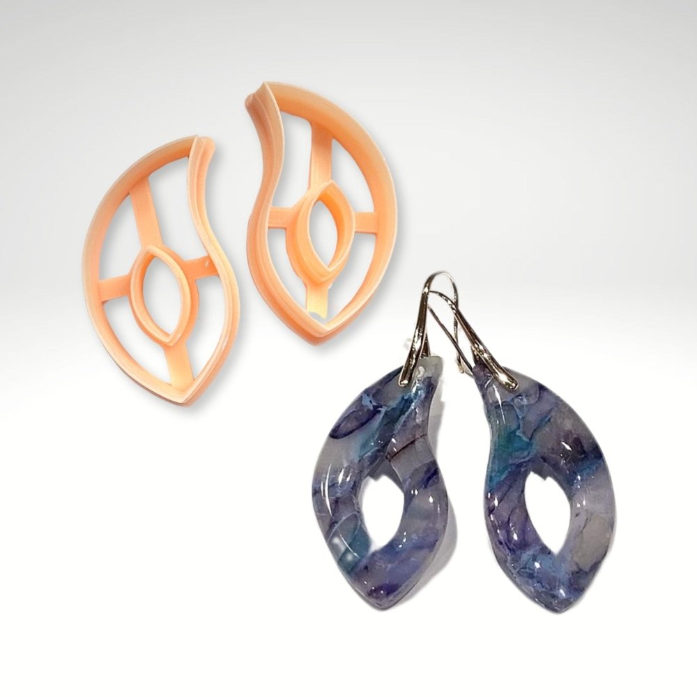 ClayBoutique Clay Cutter (40) | Flame Leaf - 