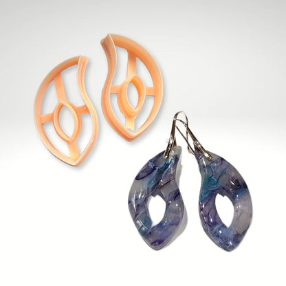 ClayBoutique Clay Cutter (40) | Flame Leaf - 
