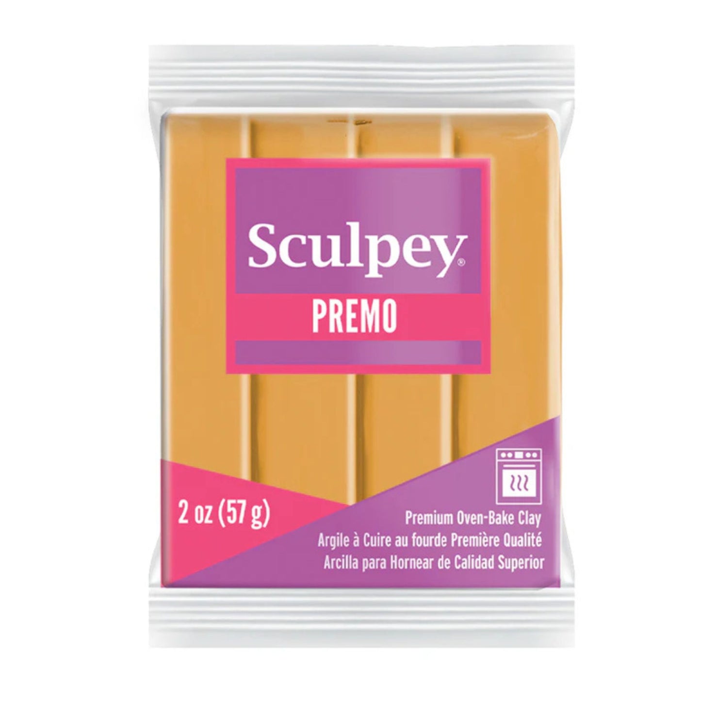 Sculpey Premo Polymer Clay | Mustard - 57g