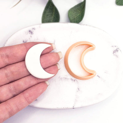 Crescent Moon Clay Cutter - for polymer clay