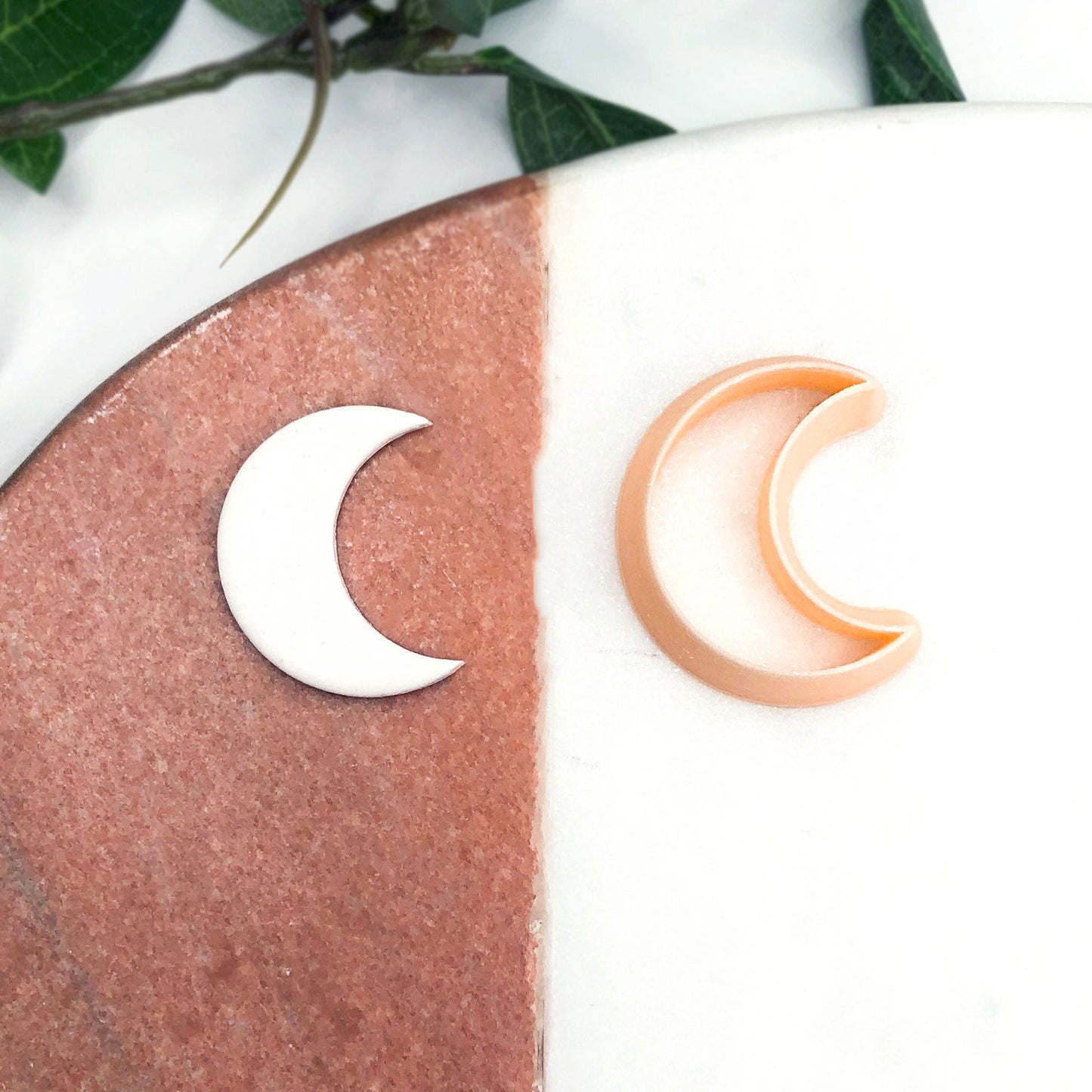 Crescent Moon Clay Cutter - for polymer clay