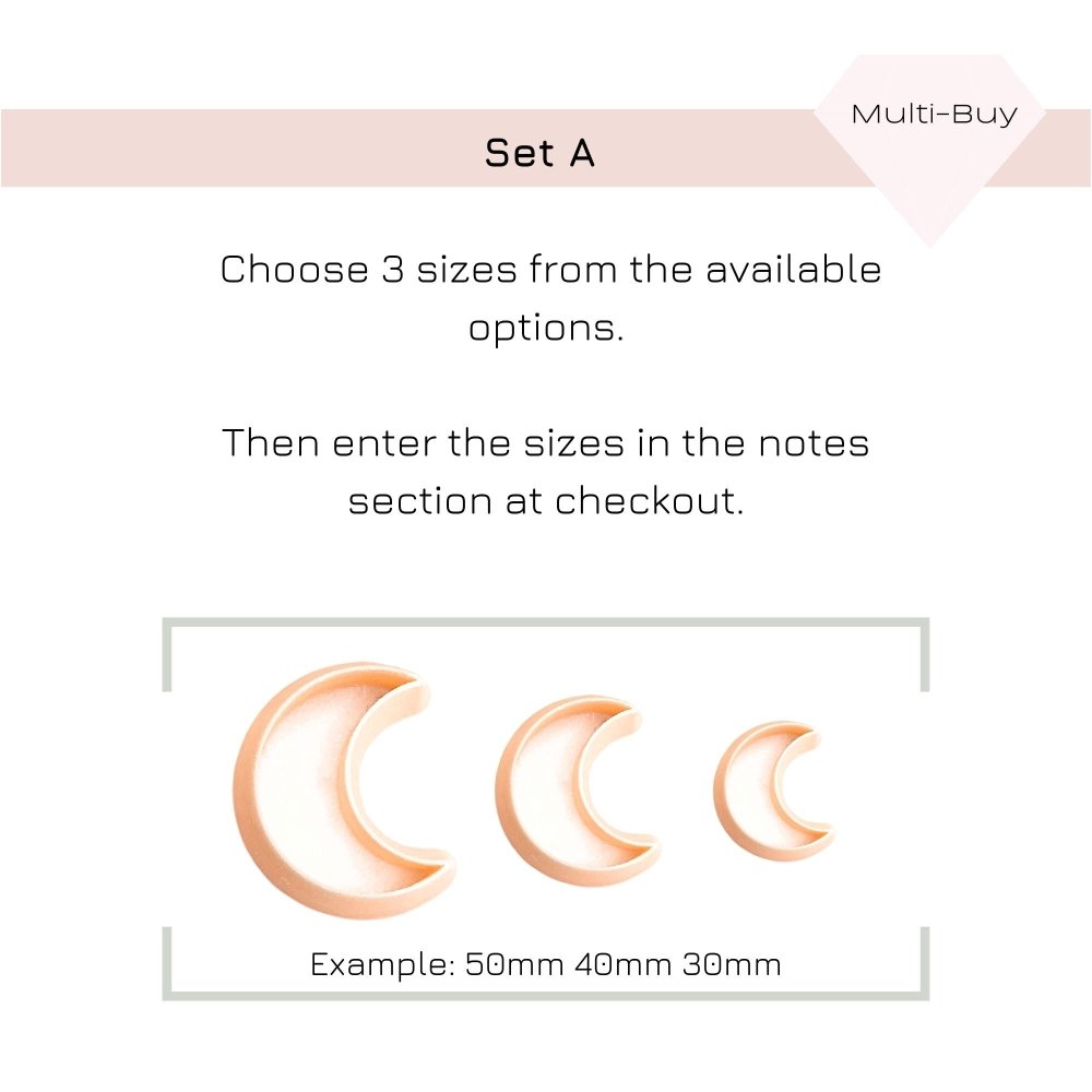 Crescent Moon Clay Cutter - 