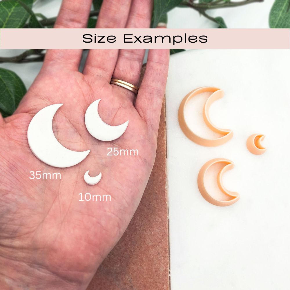 Crescent Moon Clay Cutter - 