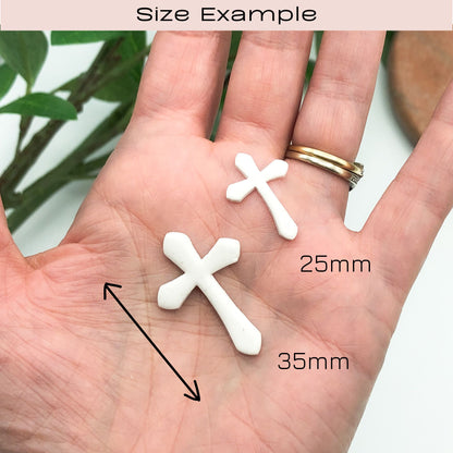 cross clay cutter size example
