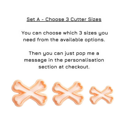 Crossbones Clay Cutter - 