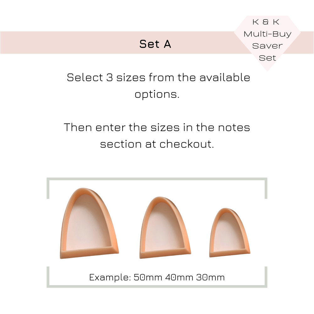Curved Arch Clay Cutter - 