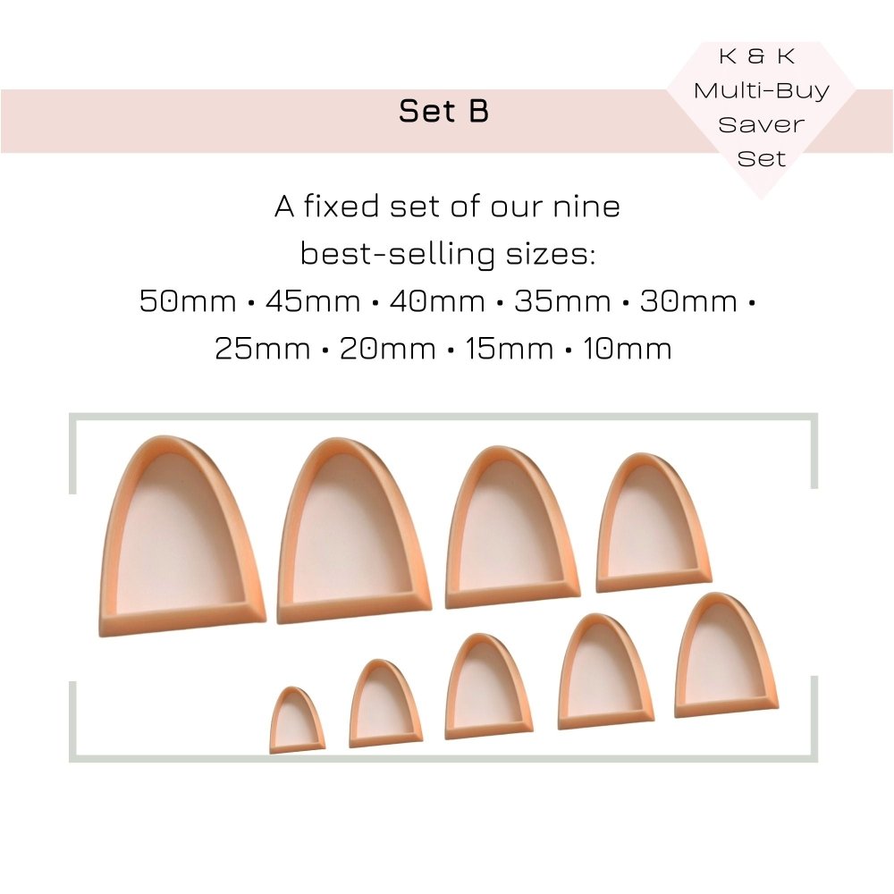 Curved Arch Clay Cutter - 