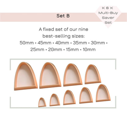 Curved Arch Clay Cutter - 