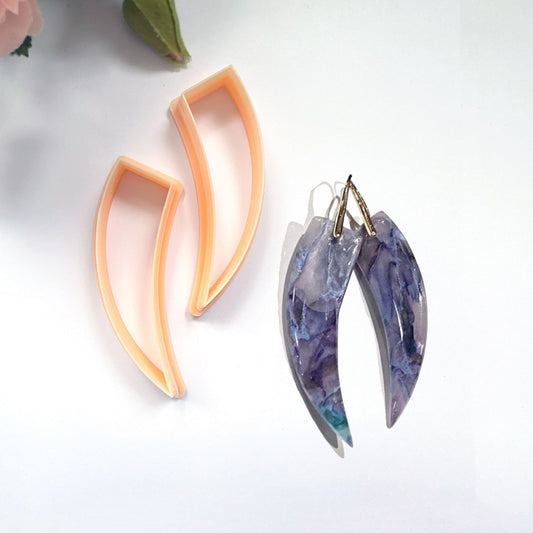 Clayboutique dagger shaped horn clay cutter for UK US jewellery makers