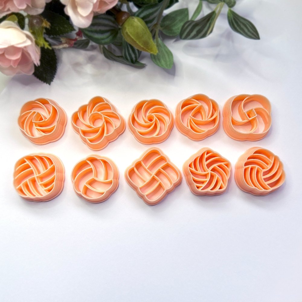 Entwined Knot Clay Cutters | Set -