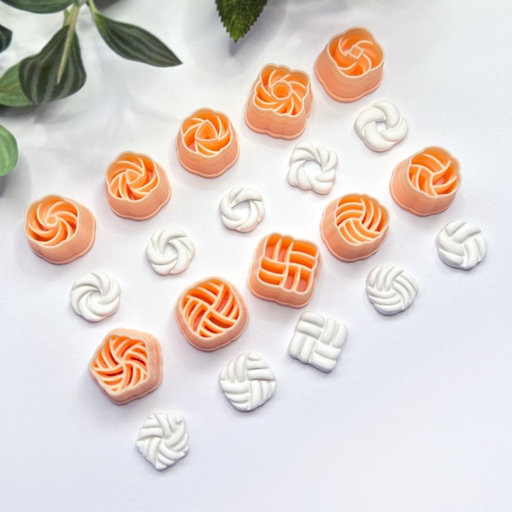 Entwined Knot Clay Cutters | Set -