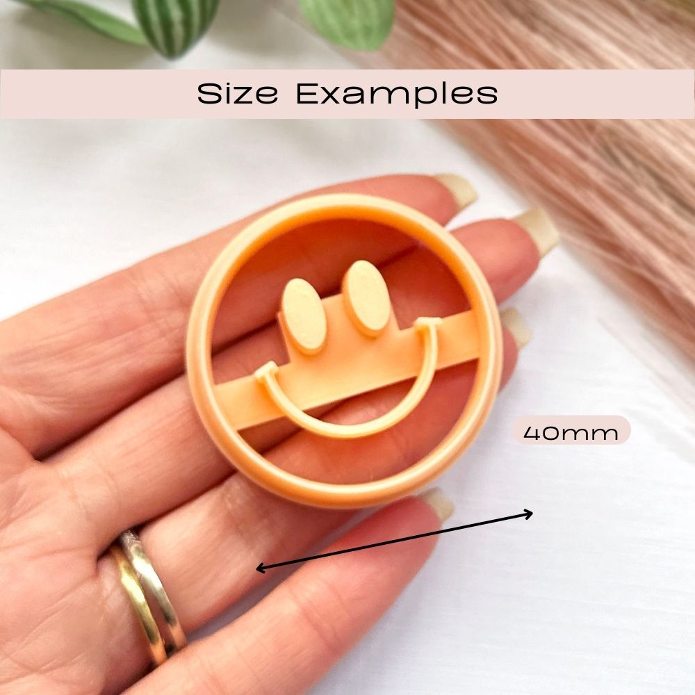 Face with a Smile Clay Cutter - 