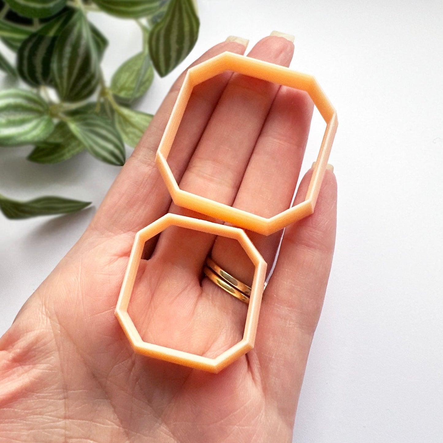 Square w/ Cut Corners Clay Cutter | Octagon Shape -