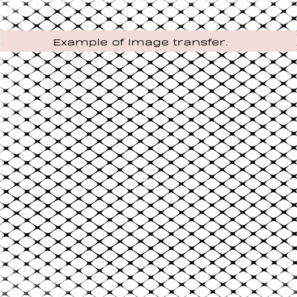 Fishnet Lace Silkscreen Stencil - 