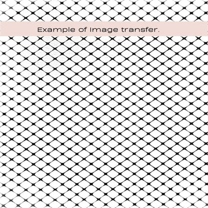Fishnet Lace Silkscreen Stencil - 