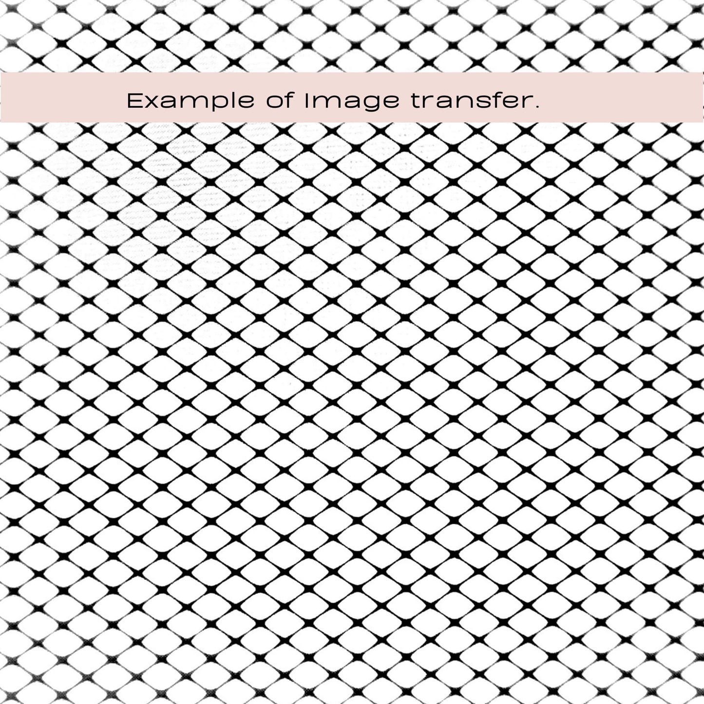 fishnet net silkscreen stencil for polymer clay