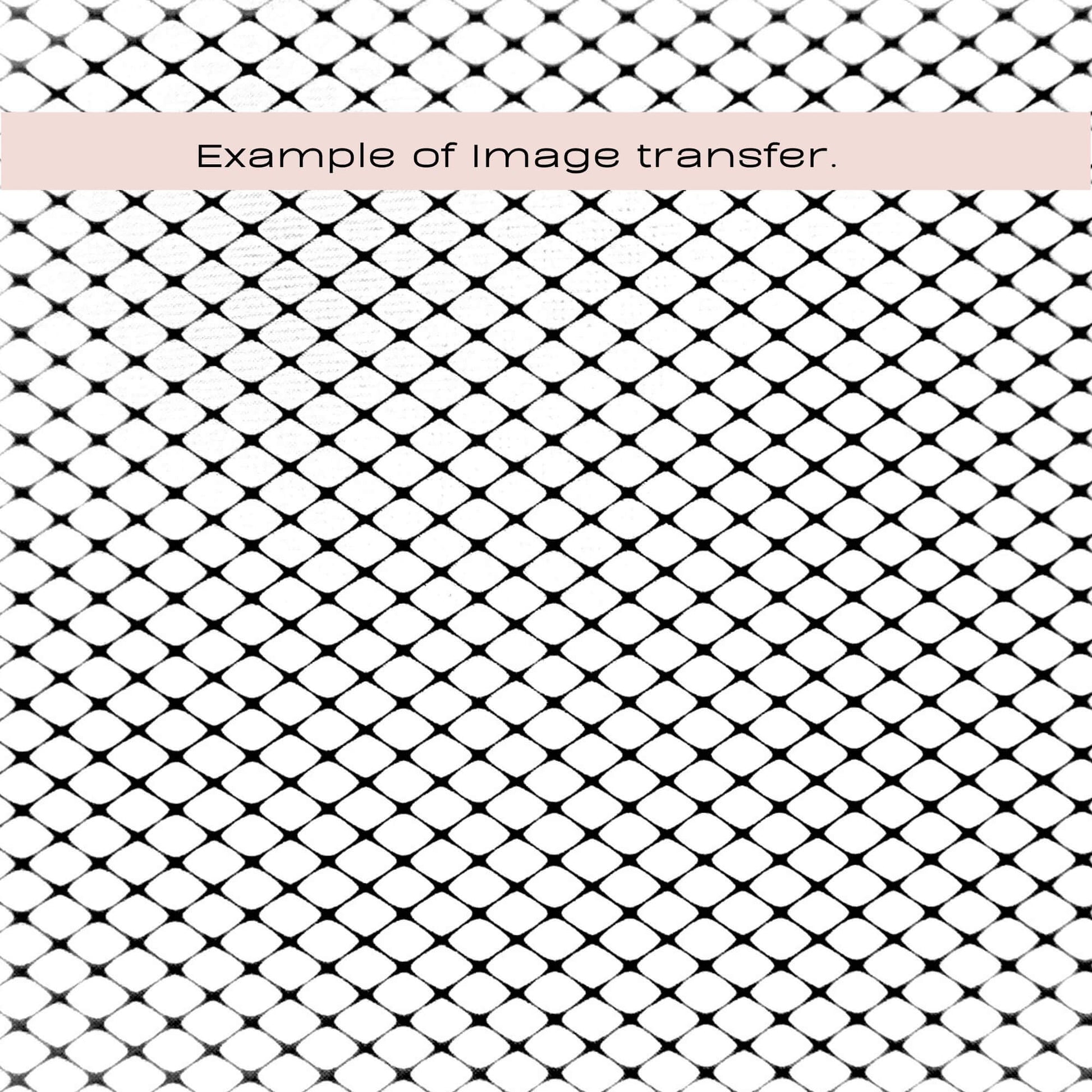 fishnet net silkscreen stencil for polymer clay