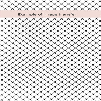 fishnet net silkscreen stencil for polymer clay