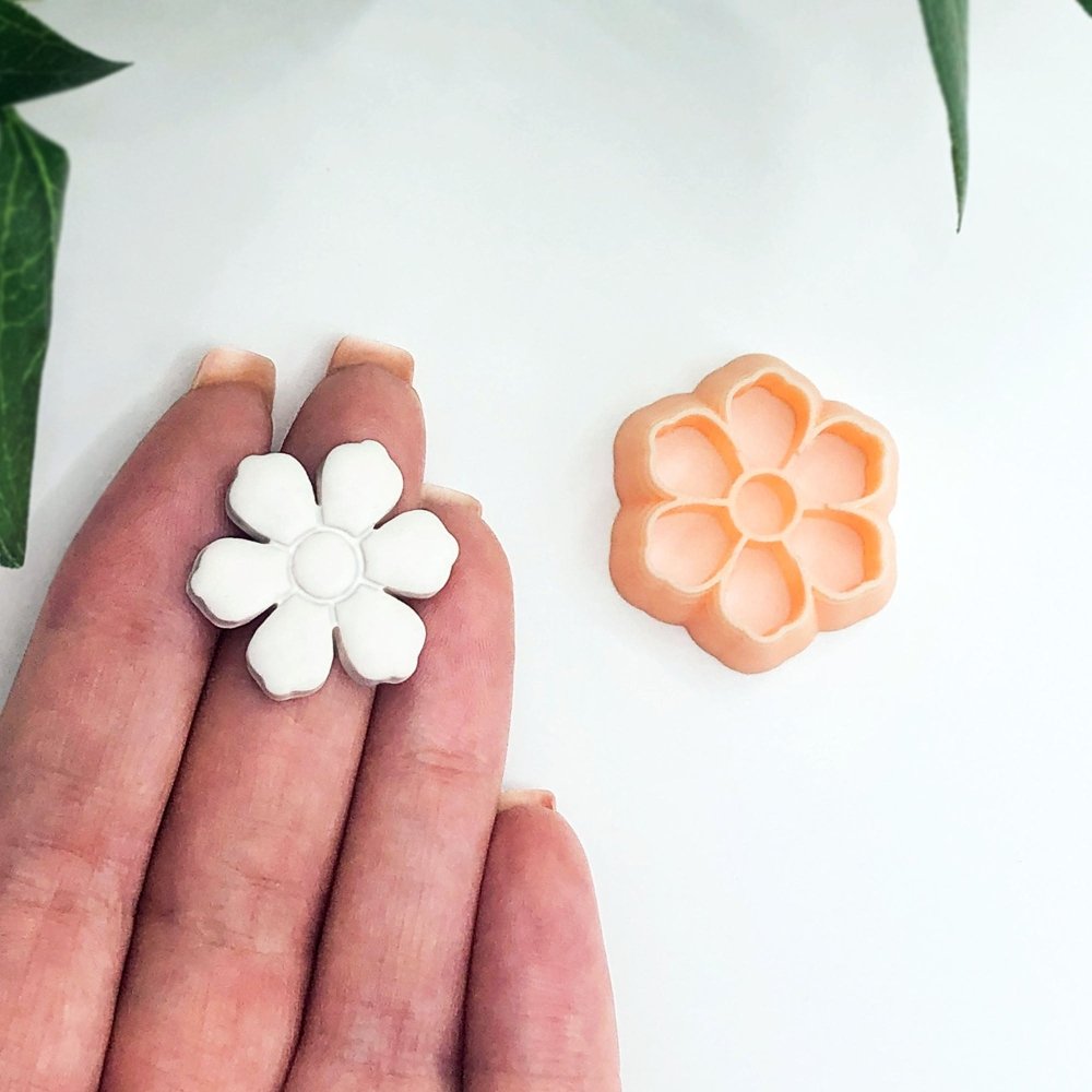 Flower Clay Cutter | Inner Stamp -