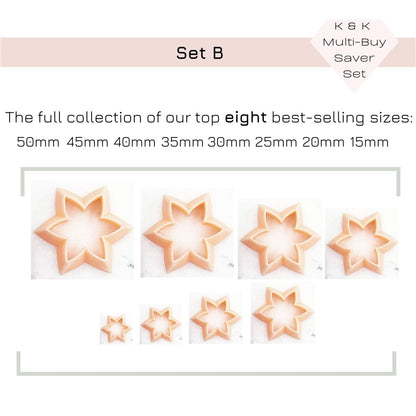 Flower Poinsettia Clay Cutter - 