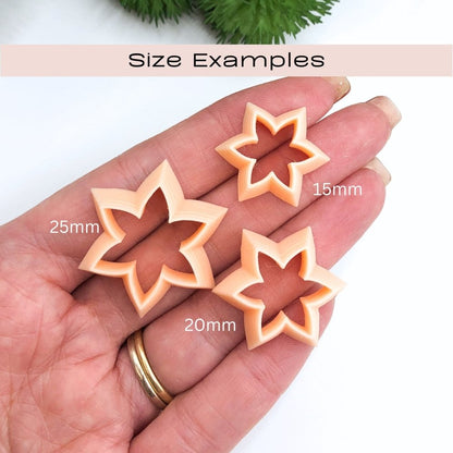 Flower Poinsettia Clay Cutter - 