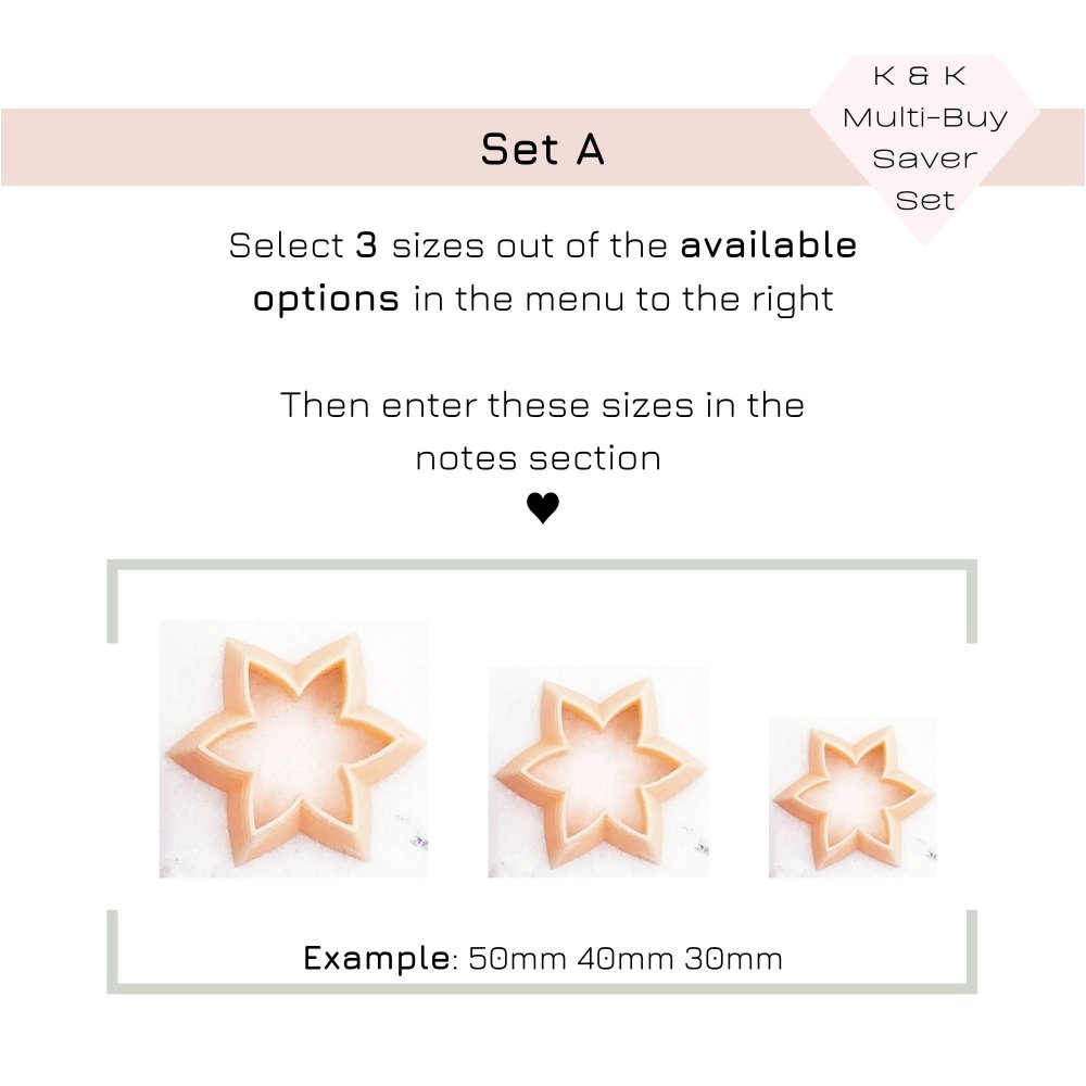 Flower Poinsettia Clay Cutter - 