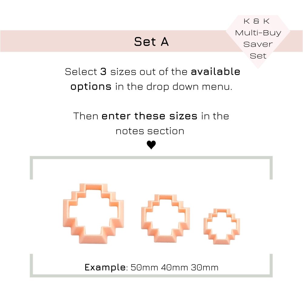 Geo Cross Clay Cutter - 