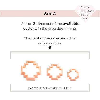 Geo Cross Clay Cutter - 