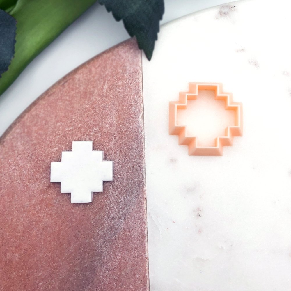 Geo Cross Clay Cutter - 