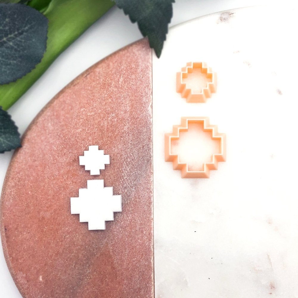 Geo Cross Clay Cutter - 