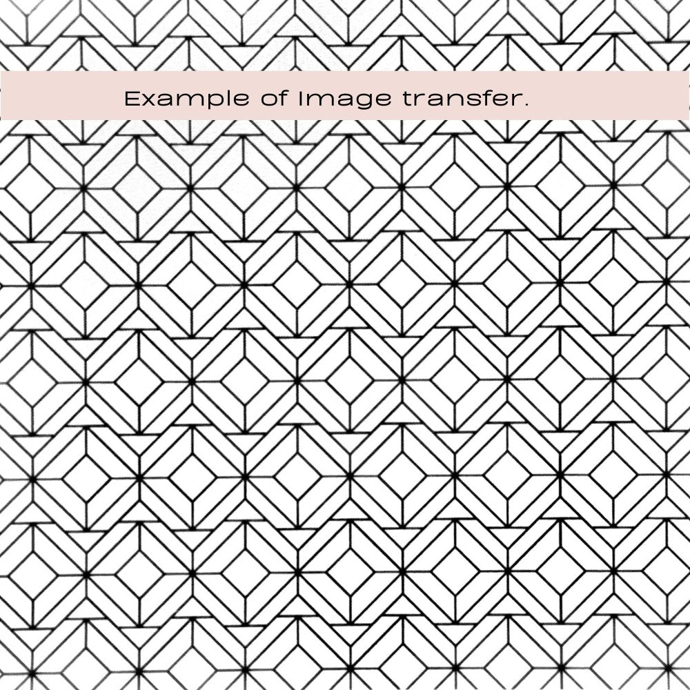 Geo Diamond Silkscreen Stencil - 